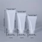 botellas de embalaje cosmético de material pp