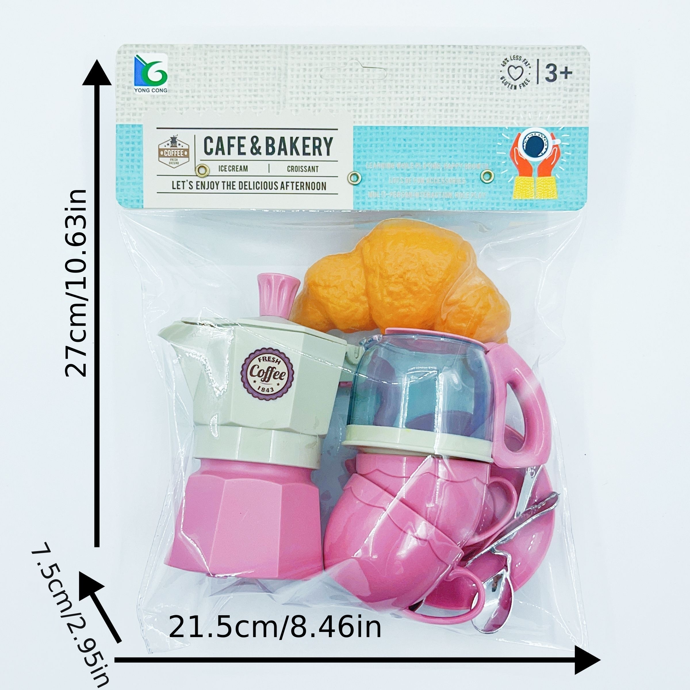 Kids Coffee Machine Toy Set Kitchen Toys Simulation Food Bread Coffee Cake  Pretend Play Shopping Cash Register Toys For Children