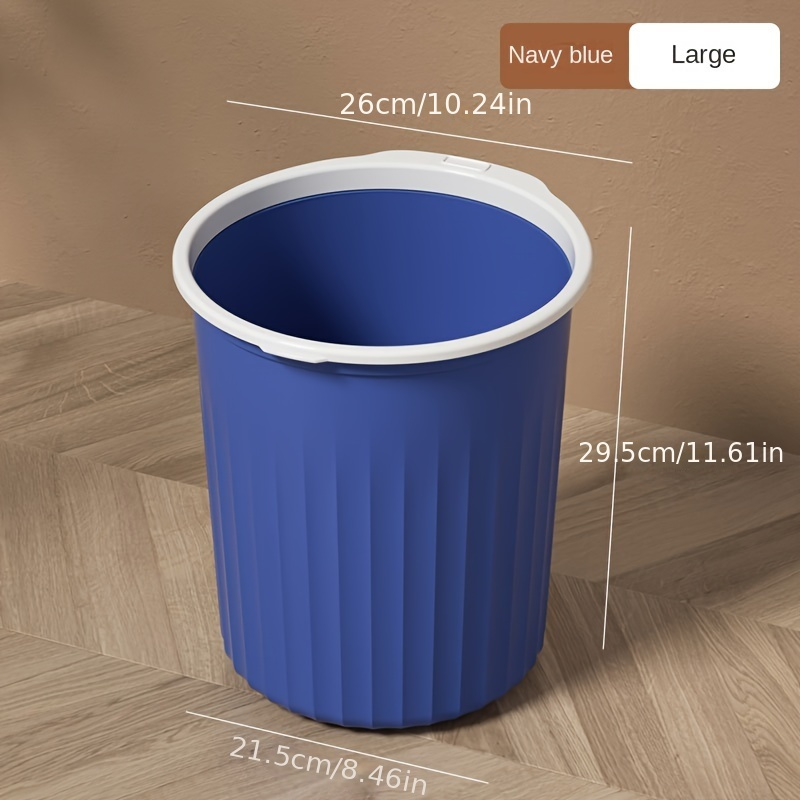 Large Capacity Press Type Trash Can For Home And Office High - Temu