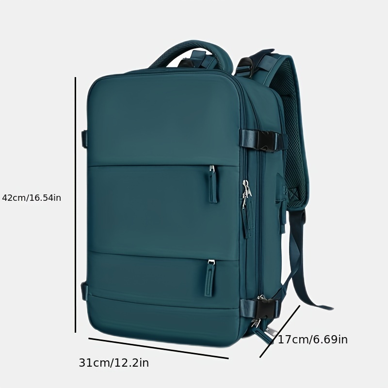 Large Capacity Minimalist Backpack Solid Rucksack