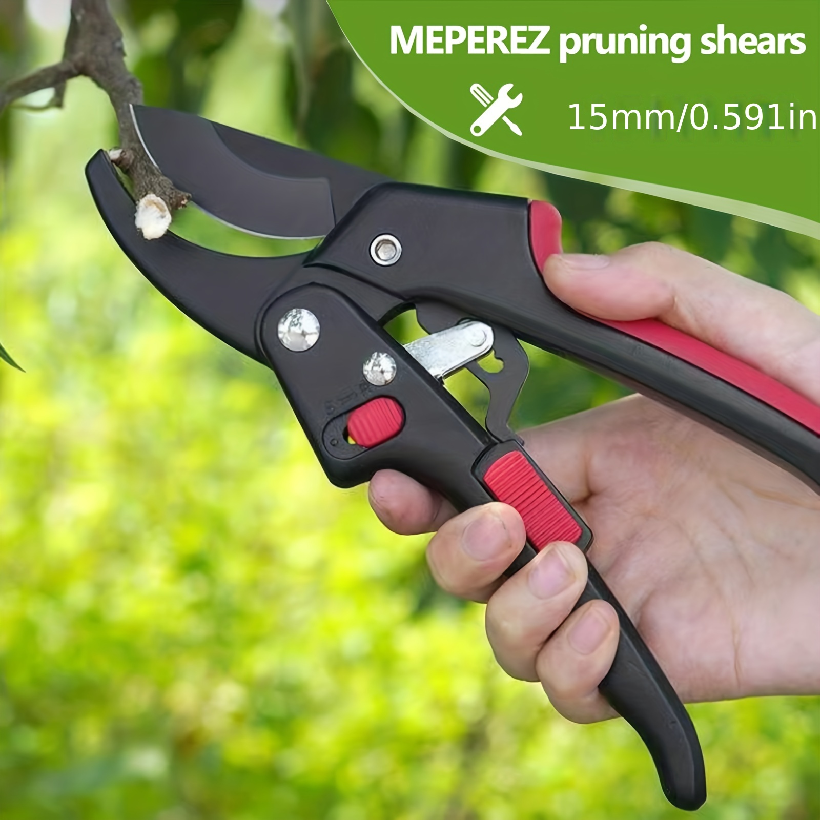 Pruning Shears For Gardening, 3 Times Easier To Work, Friendly To  Arthritis, Carpal Tunnel Syndrome And Small Hands, Comfortable, Sharp,  Durable, Sturdy Ratchet Garden Clippers - Temu