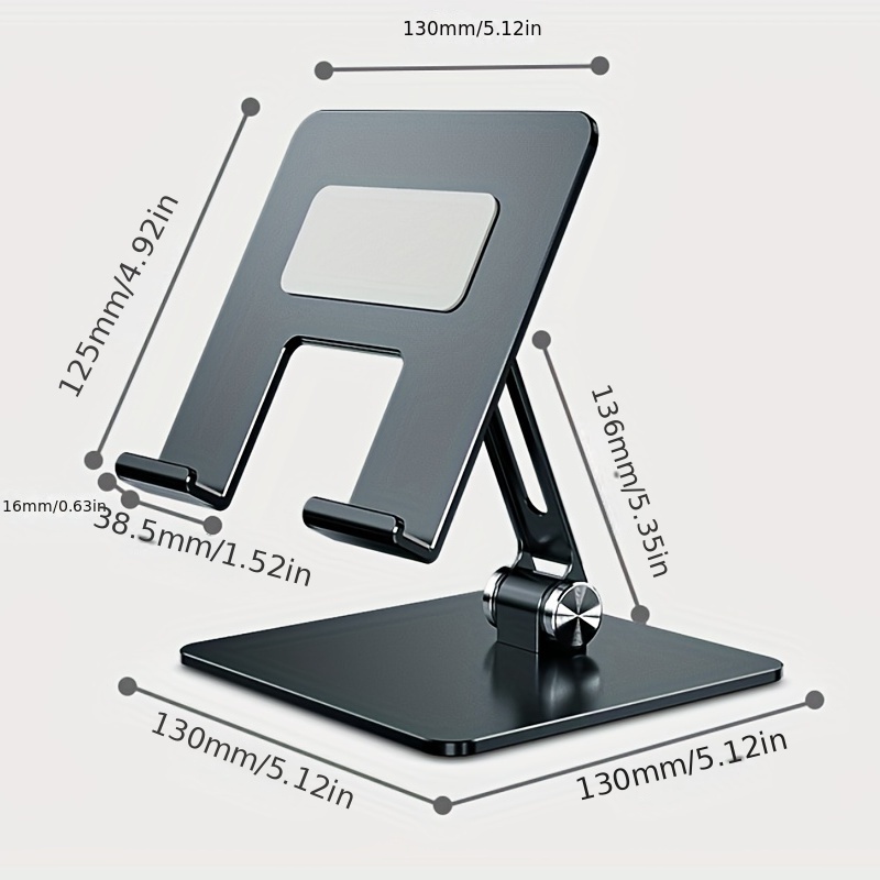 Tablet Stand Computer Desktop Holder, Adjustable Angle