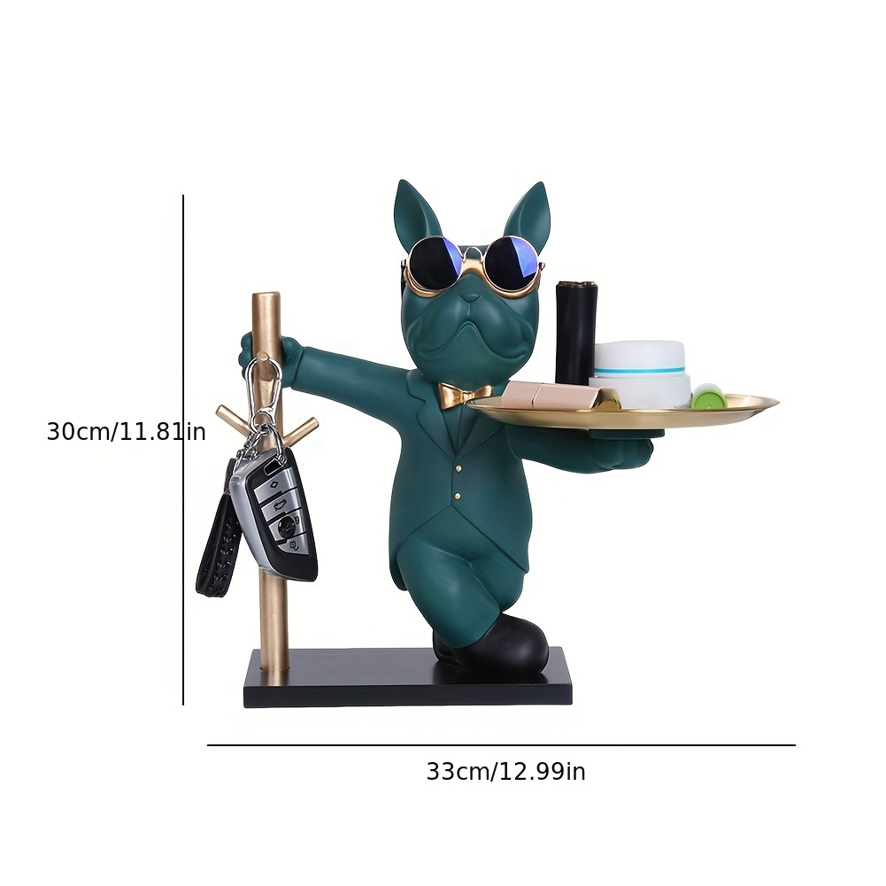 French Bulldog Sculpture Dog Statue decorative Figurine - Temu