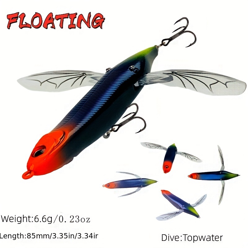 1PCS 6g 10g Whopper Plopper Fishing Lure Topwater Pencil