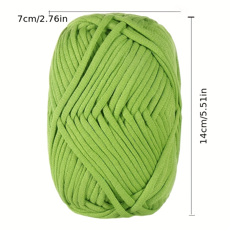 50g Genuine Cotton Yarn Beginner Crochet Yarn Easy To Use Cotton yarn for  Hand Knitting Weaving DIY Scarves Blankets Hat Clothes