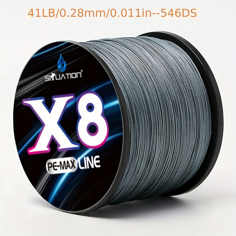 Fishing Line 8 Strands Lure Line G soul Upgrade Pe X8 - Temu