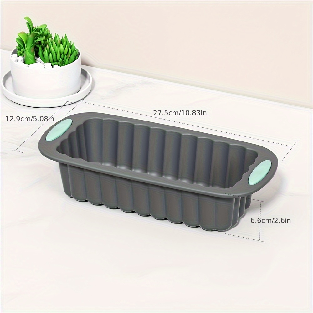 Silicone Bread Loaf Molds, Nonstick Rectangular Silicone Loaf Pan For Baking Cake, Meatloaf, Banana Bread, Brownies, And