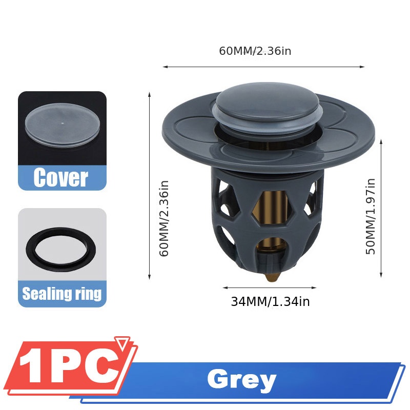 1pc Tappo Di Scarico Pop up Rimbalzo Nucleo Bacino Di - Temu Italy