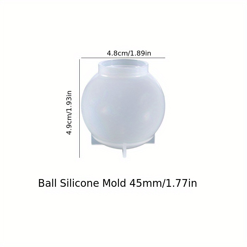 Sphere Silicone Molds For Resin Upgraded Seamless 3d Sphere - Temu