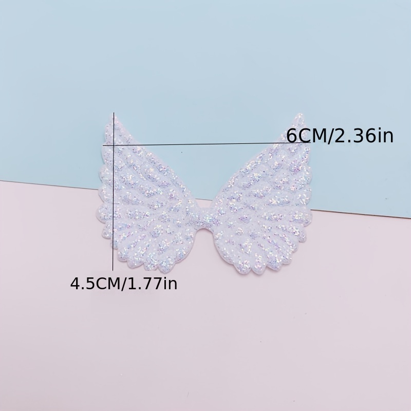 Handmade Diy Gradient Color Angel Wings Children's Jewelry - Temu