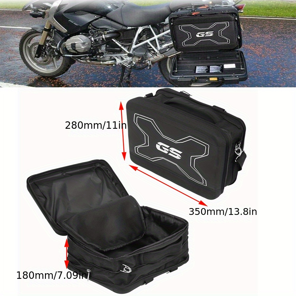 Motorcycle Universal Black Luggage Side Case Inner Bag For BMW R1200GS LC  R1250GS Adventure F750GS R1250GS F850GS Vario Case