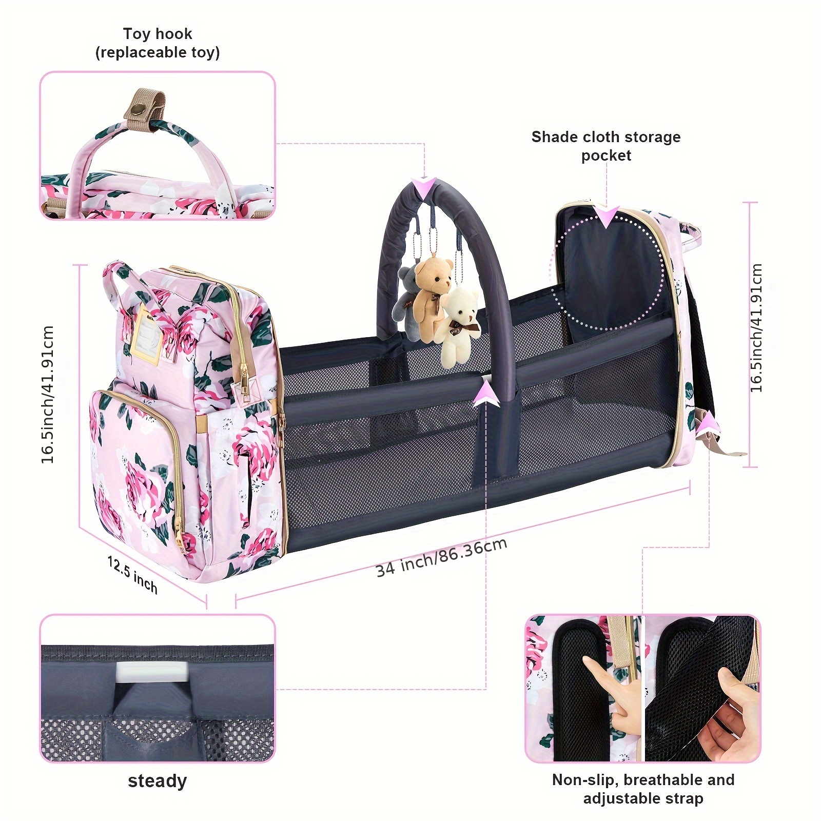 bag   usb charging   multifunctional     bed       details 1