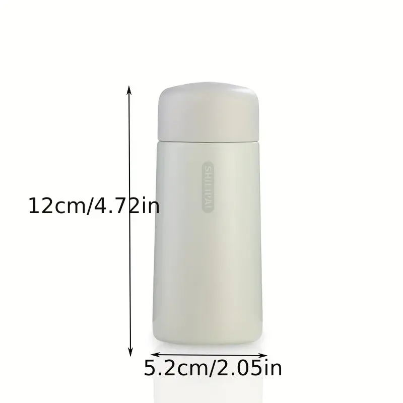 Stainless Steel Insulated Cup, Portable Small Leakproof Flask