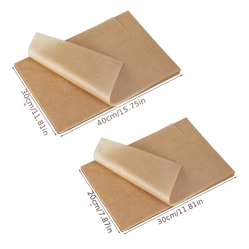 Unbleached Parchment Baking Paper Pre cut Non stick - Temu