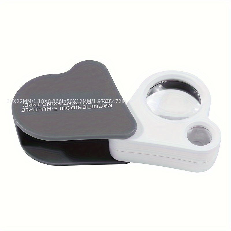 30x 40x 60x 90x Magnifying Loupe Jewelry Eye Glass Magnifier LED