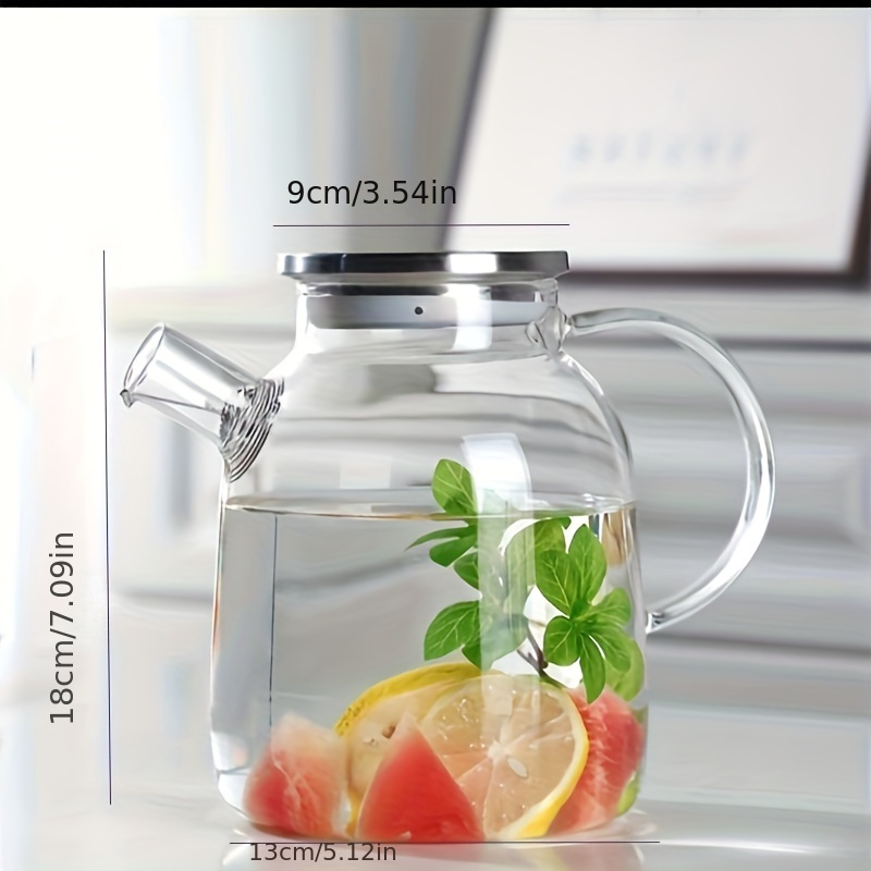 Glass Water Carafe Lid, Glass Pitcher Water Kettle