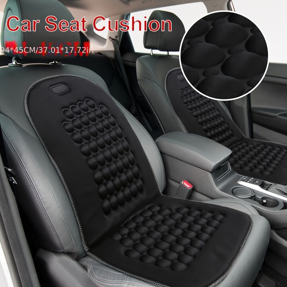 1pcs PU Leather Car Front Seat Cover Mat Breathable Chair Soft