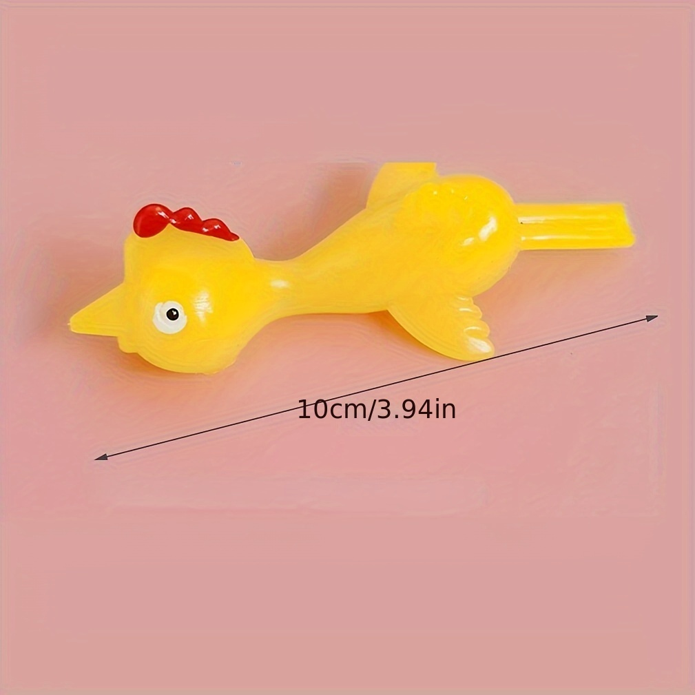 5/10 Pièces Jouets De Tour De Poulet De Catapulte De Doigt Jaune Drôles  Créatifs Et Jeu De Fête, Jouets De Soulagement De Stress Pour Adulte, Mode  en ligne