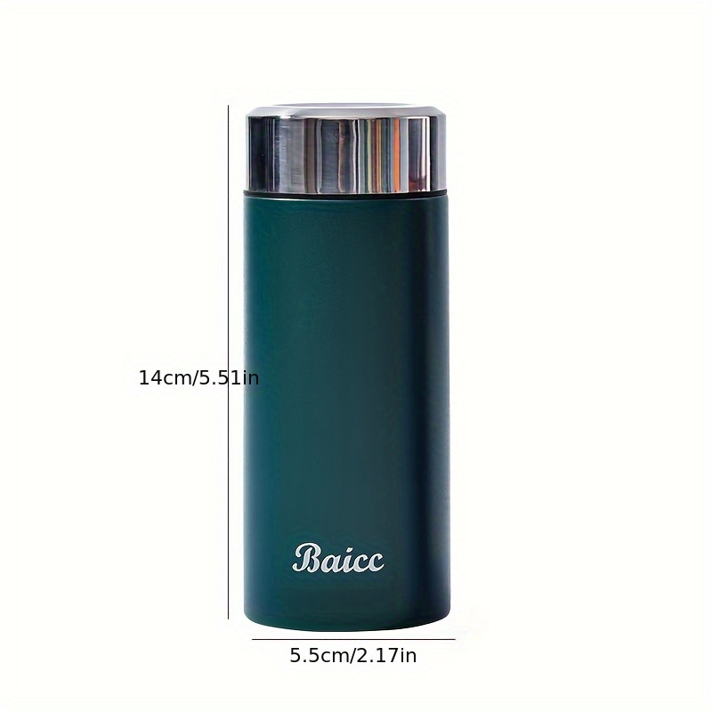 Ostrifin 230Ml Mini Pocket Thermos Bottle Stainless Steel Travel Vacuum  Flask Coffee Mug