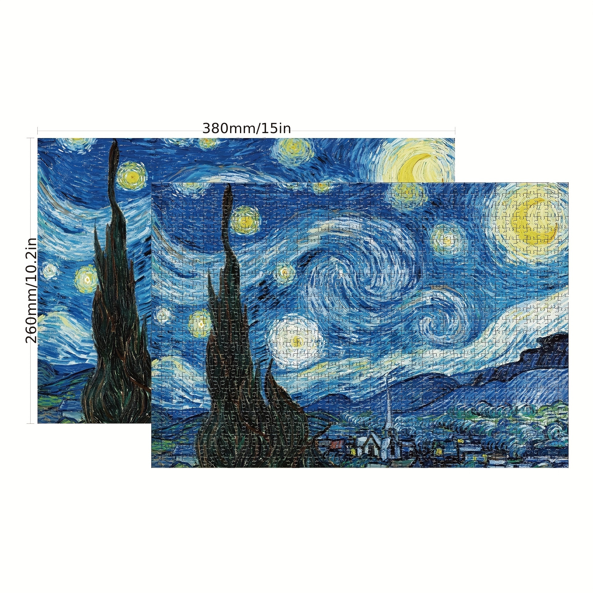 Starry Night” Panoramic Puzzle (1000 PIECES), KIDS