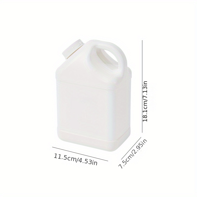 1pc Liquid Storage Bottle 16.91oz 33.81oz Juice Beverage Storage Container,  Refrigerator Cooling Kettle Milk Sub-package Sealed Jar For Bar, Pub, Clu