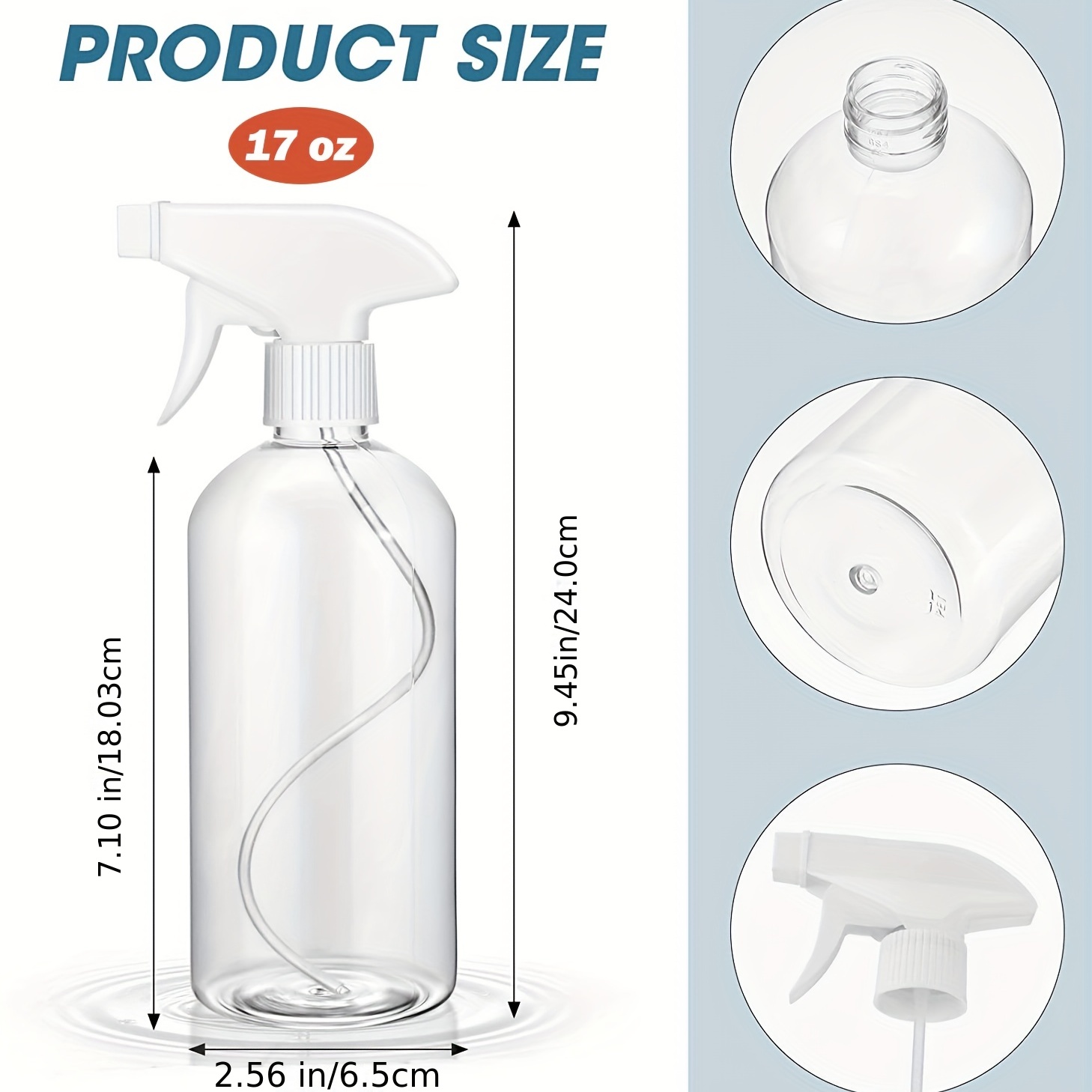 Spray Bottles for Cleaning Solutions