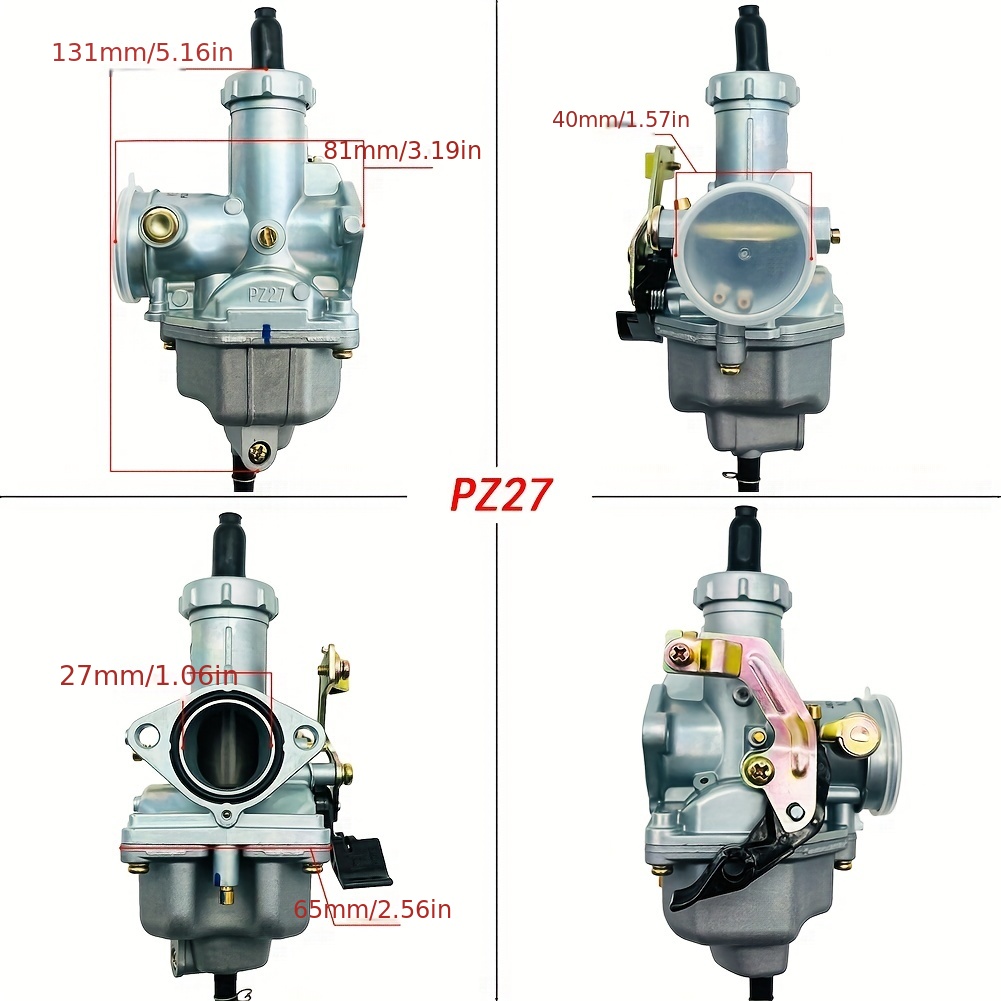 Pz30 Carburateur pour moteurcg 125cc, 150cc, 200cc, 250cc, 300cc