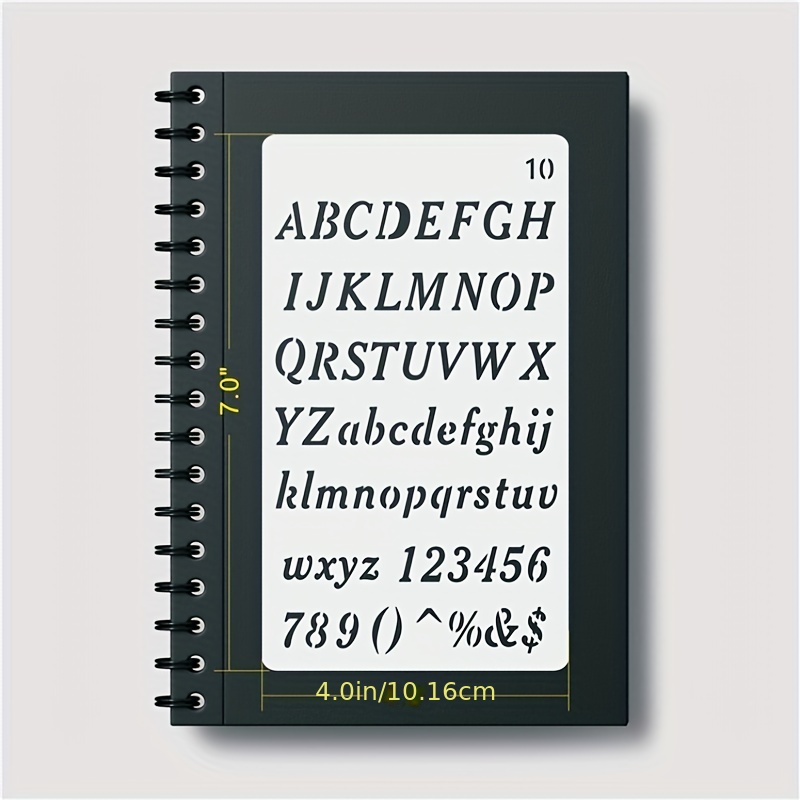 48 x 12 Alphabet Kit Stencil