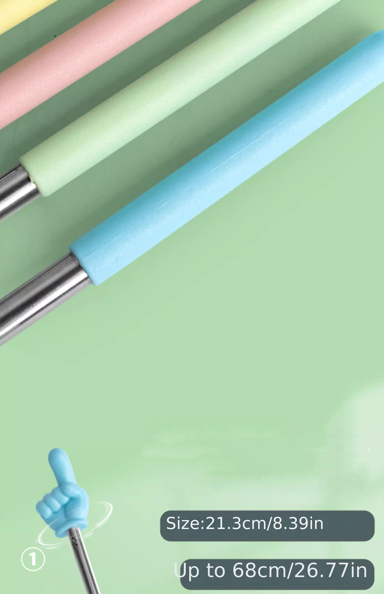 Retractable Pointer Finger Reading Stick Reading Retractable Temu