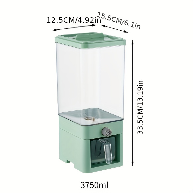 Coffee Bean Storage Container With Lid Grains Classification Sealed Storage