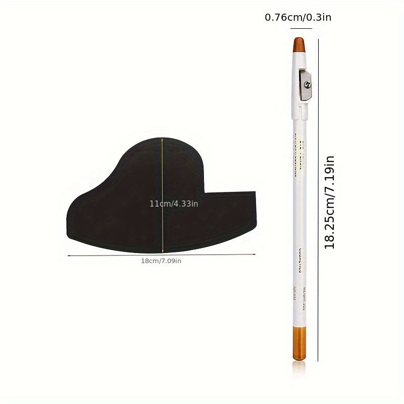 Image of Men's Beard Grooming And Styling Set: Precision Trimming Card, Hairline Guide, And Outlining Pen - Scent-free, Perfect For Beards And Moustaches