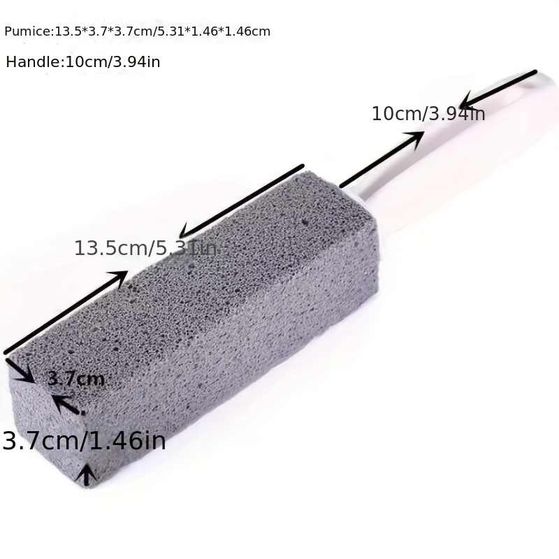 2 Uds, Cepillo De Limpieza De Piedra Pómez Para Baño, Cepillo De Limpieza  De Ducha De Lavabo De Piedra Pómez, Herramienta De Limpieza - Temu