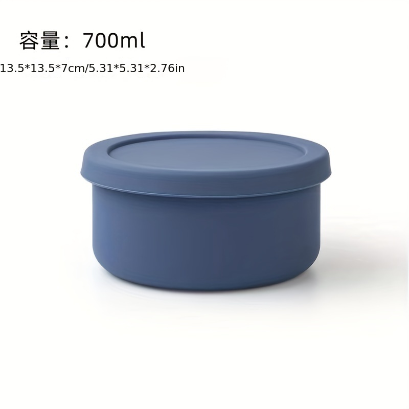 4pcs Silicone Crisper Boxes for Fresh Food Storage