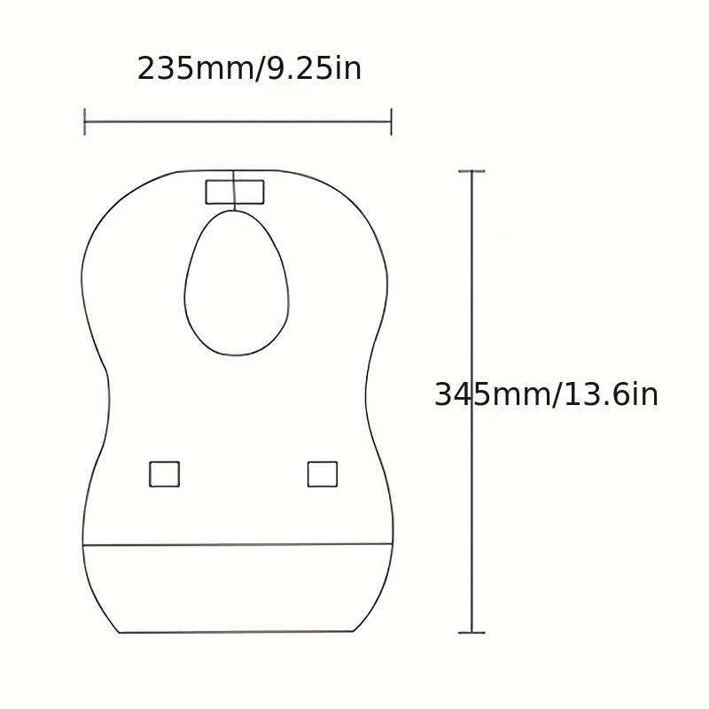 20 Unids/set Baberos Alimentación Desechables Bebé Baberos - Temu Chile