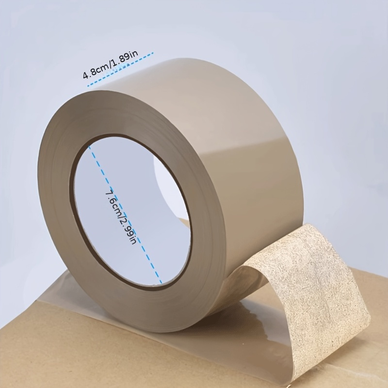 TEMU Packing Tape, Heavy Duty Shipping Packaging Tape, Box Sealing Tape, Tape Width: 4.8cm, Usable Length: 1000cm