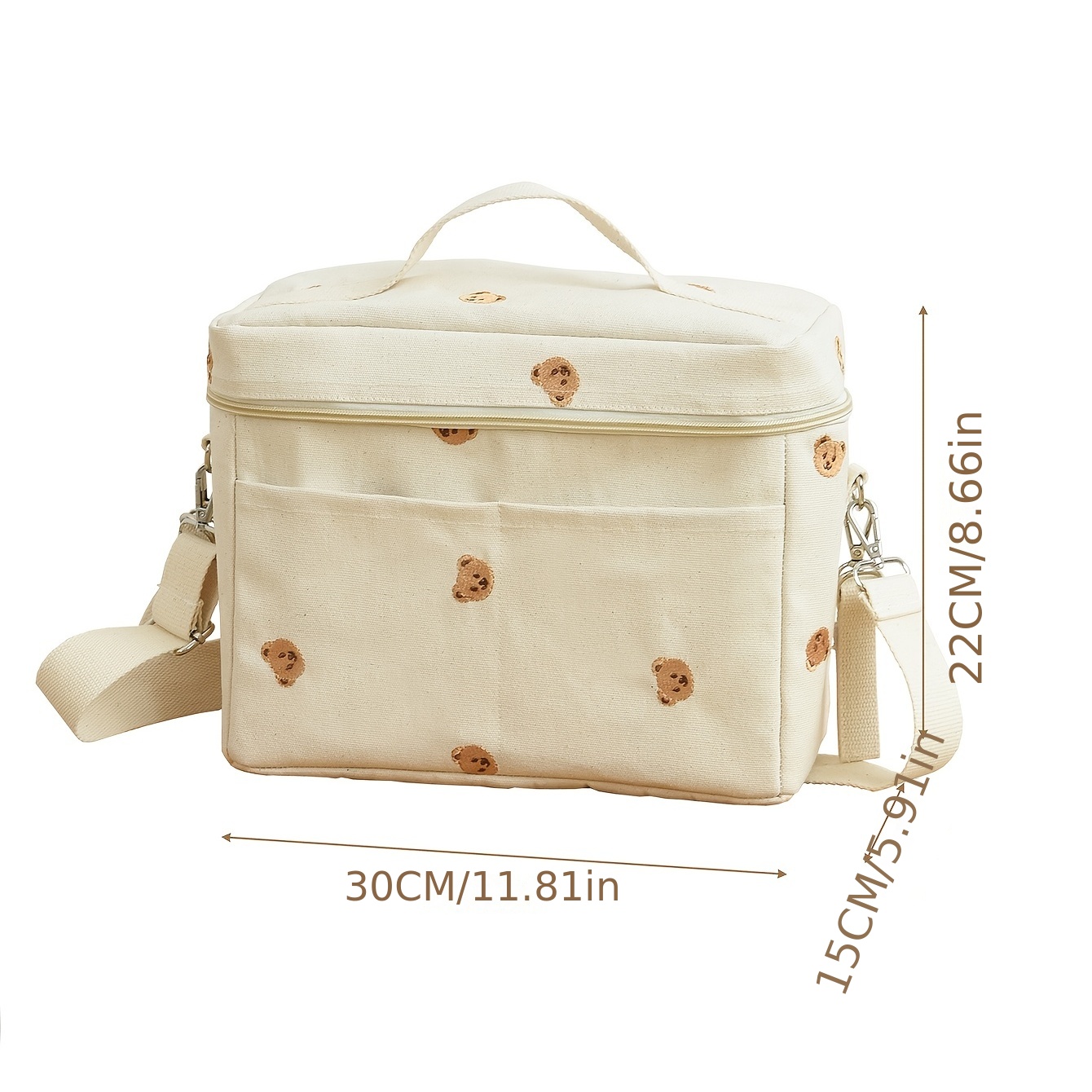 Portable Bear Insulation Bag, Baby Stroller Storage Bag, Mommy Bag, Cute  Insulation Bag - Temu Belgium