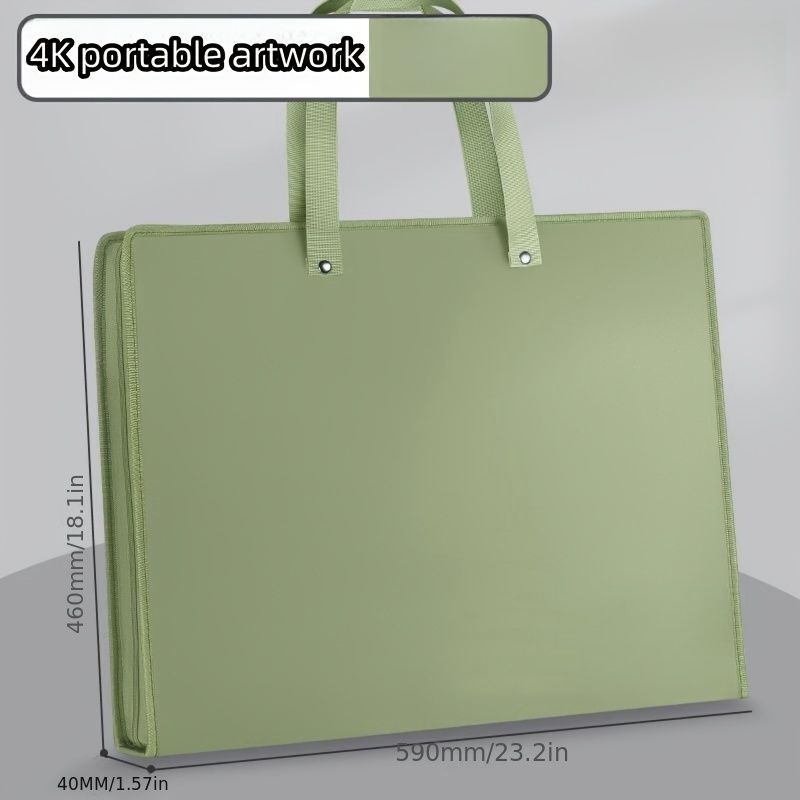 1pc 19x25 Inches Art Portfolio Bags, Portfolio Folder for Artwork