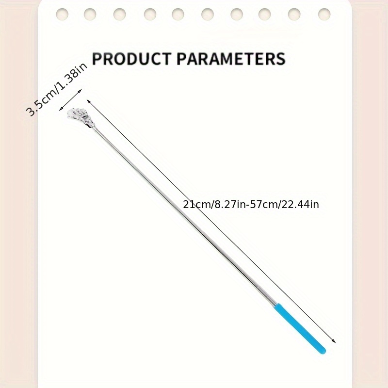 2pcs black retractable   scratcher with 59 beads 65 beads triple row massager gua sha board stick massage tool for muscle relaxation and   circulation   for back neck shoulder and legs muscle massager ergonomic massager durable plastic Product details 6