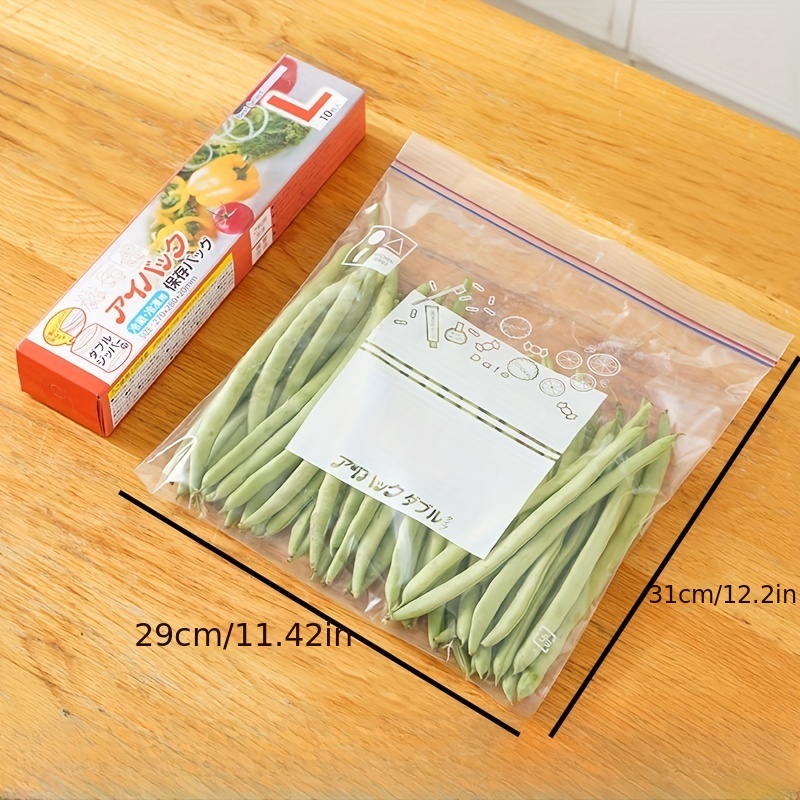 Clear Zipper Bag, Sealed Food Storage Zip Lock Bag, For Biscuit