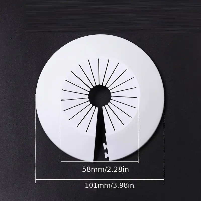 2gab Sienas atloks, Vienkārša uzstādīšana Plastmasas radiators ...