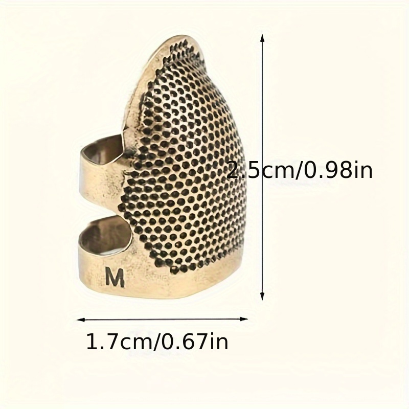 Sewing Thimble Finger Protector Adjustable Finger - Temu