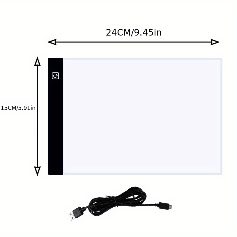 Led Drawing Copy Board Kids Toy 3 Level Dimmable Painting - Temu