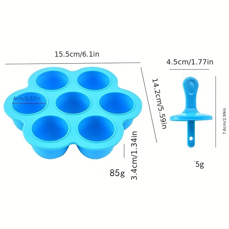 Silicone Ice Tray Silicone Popsicle Mold Diy Children's - Temu