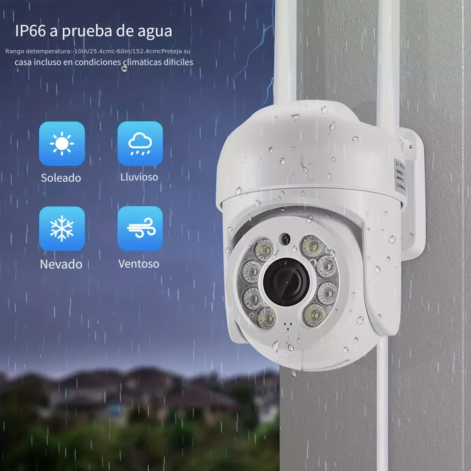 Mini Camara de Seguridad Inalambrica Cámaras de Vigilancia Para Bebés WiFi  IP