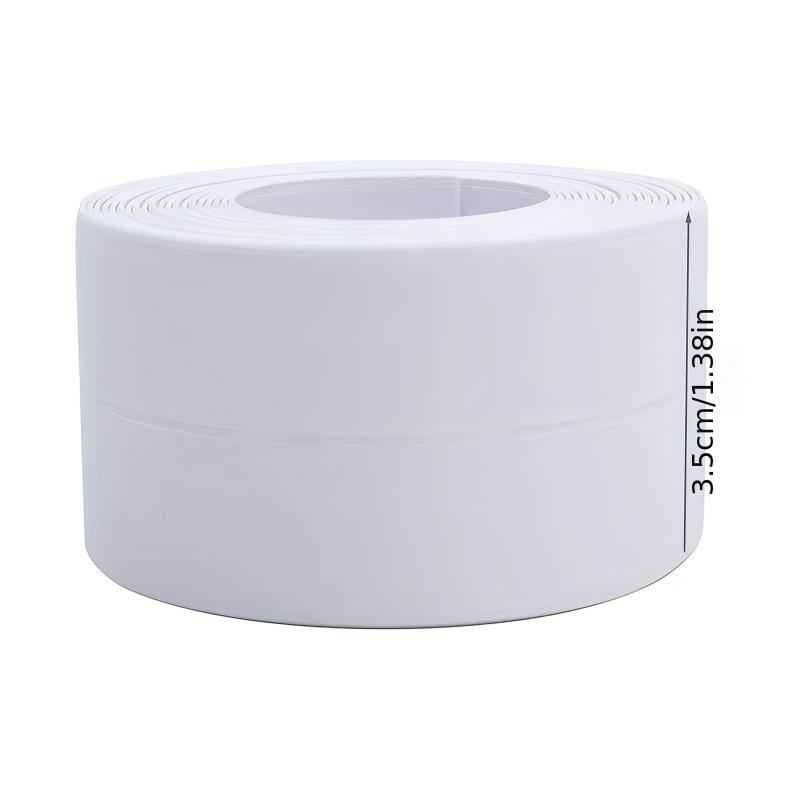 Acrylic Tub & Wall Sealant Tape Self Adhesive Caulk Strip