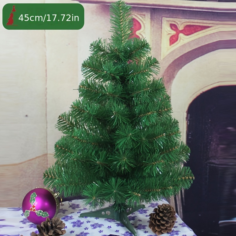 1pc クリスマス装飾クリスマスツリー 45 センチメートル/60 センチメートルグリーンツリークリスマス装飾クリスマスツリーホリデーパーティー用品