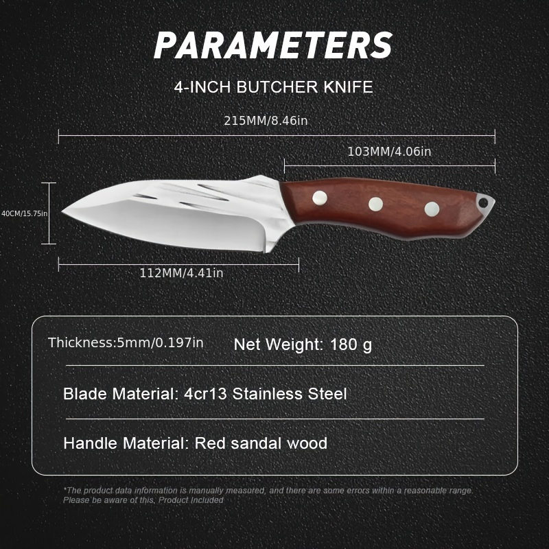 Boning Knife Professional Kitchen Knives Chef Knife Hunting - Temu