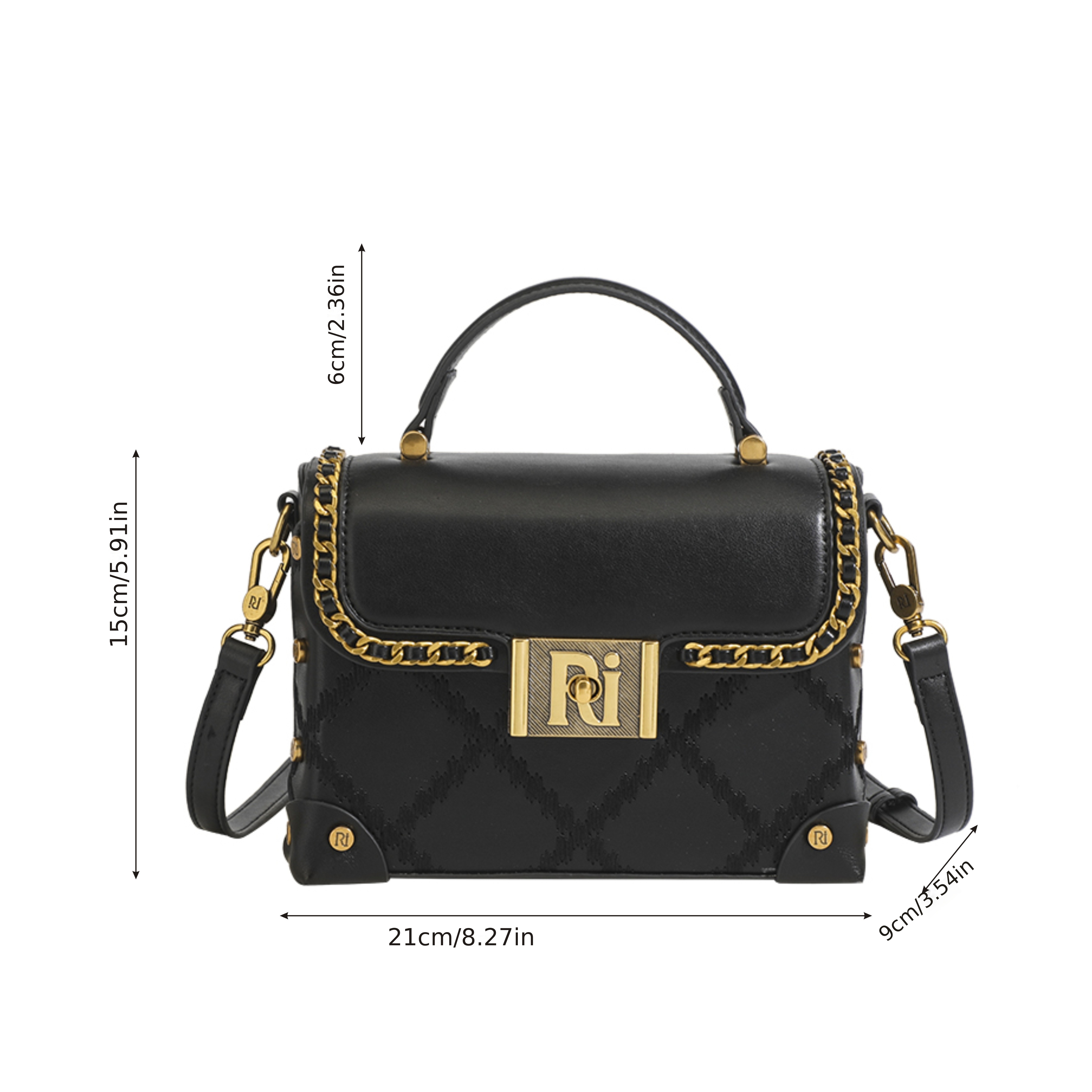 Black Mirabel Crossbody