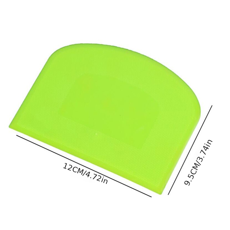 1 Grattoir À Pâte Bol Grattoir , Sécurité De Nourriture En Plastique Coupe- pâte , flexible En Plastique Grattoir Pratique Grattoir D'Établi Polyvalent  Aliments Pour Pain Pâte Gâteau fondant Glaçage