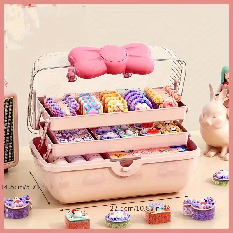 Storage Box Organizer Hair Accessories